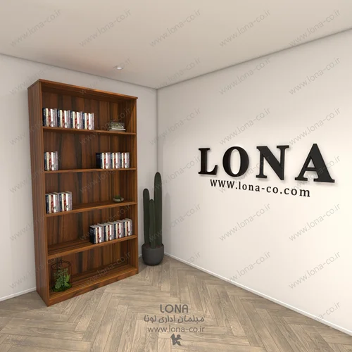 کتابخانه تمام طبقه لونا