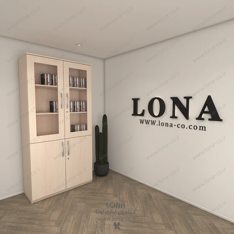 کتابخانه مدرن قاب دار - مدل K-180-A