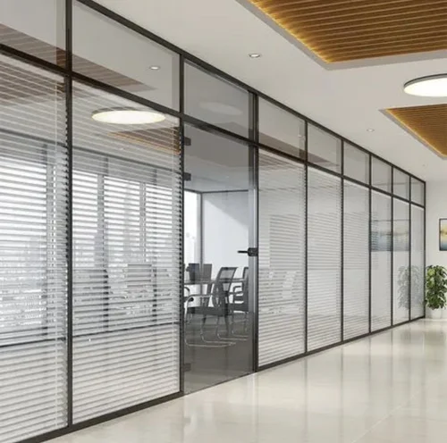 پارتیشن ادارشی شیشه ای کر کره ای